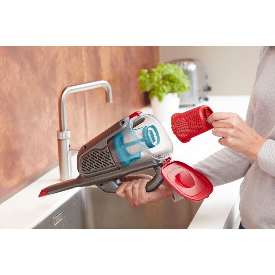Black & Decker BHHV315J-QW hndholdt stvsuger Sort, Rd Posels #70