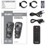 SVEN PS-720 Brbare hjttalere og festhjttalere Brbar mono hjttaler Sort 80 W #11