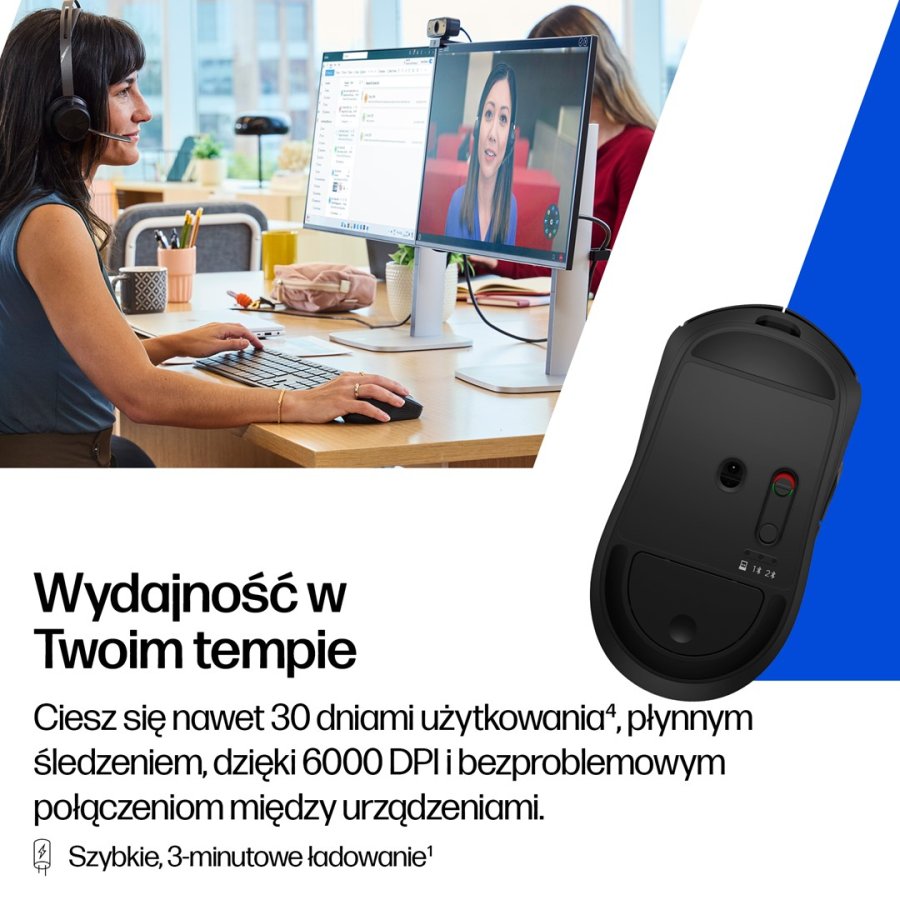 HP 700 Rechargeable Wireless Mouse #3