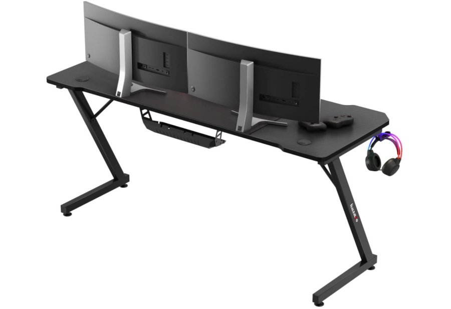 Huzaro Hero 4.8 Black - gaming-skrivebord #8