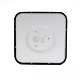 Plafond V-TAC VT-8630S overflademonteret 36W LED IP44 42x42cm bevgelsesdetektor 4000K 3820lm (SKU 76741) Sort #2