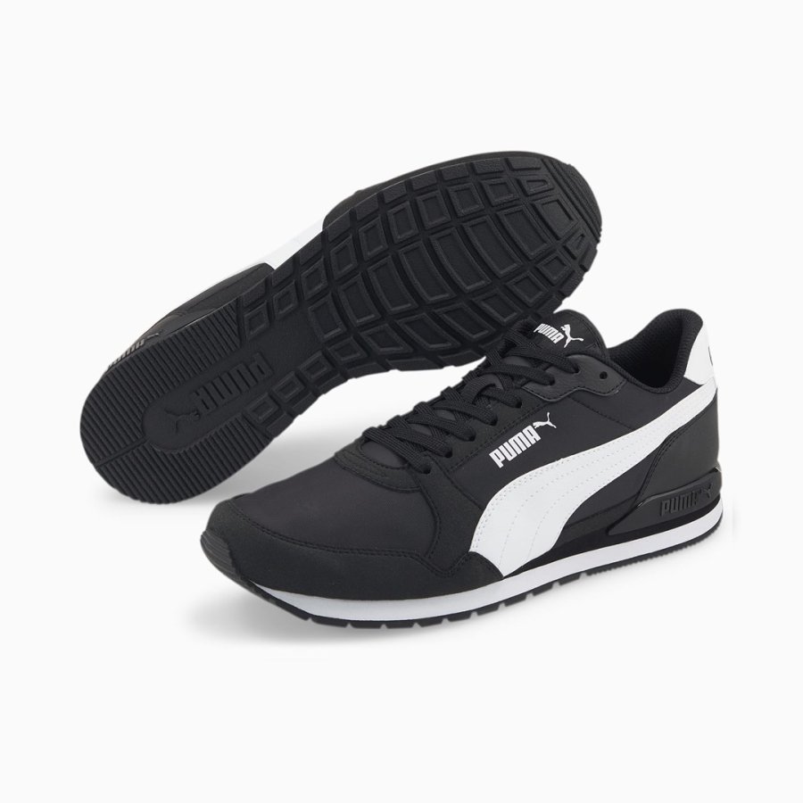 PUMA 384857_01_37 atletiksko Hanstik Sort, Hvid #3
