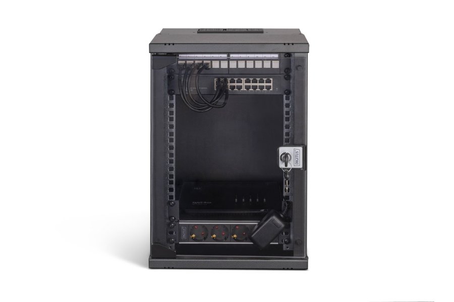 Digitus DN-49103-SET stativ 9U Vgmonteret stativ Sort #3