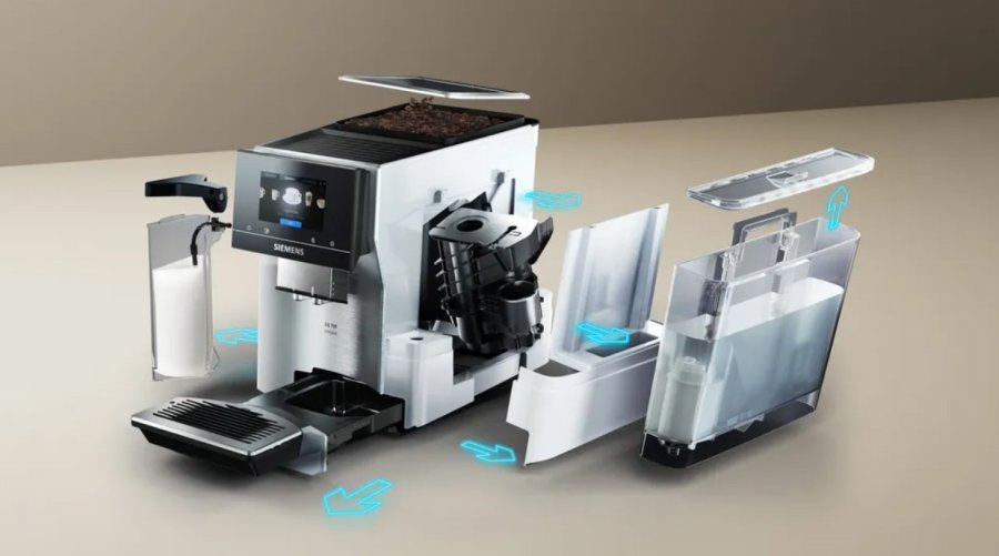 Siemens TQ715R03 EQ700 espressomaskine (slvfarvet; 1500 W) #11