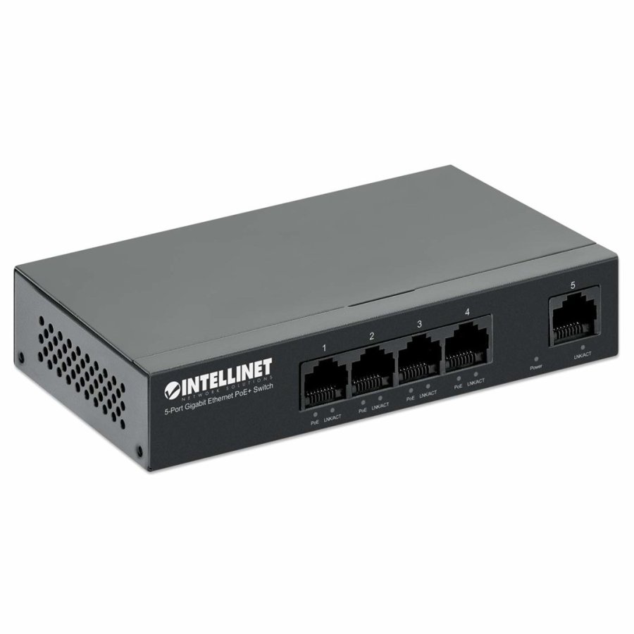 Intellinet 561792 netv�rksswitch Gigabit Ethernet (10/100/1000) Str�m over Ethernet (PoE) Sort #2