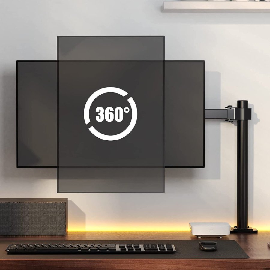 Techly ICA-LCD 503BK2 skrmbeslag og -stativer 68,6 cm (27