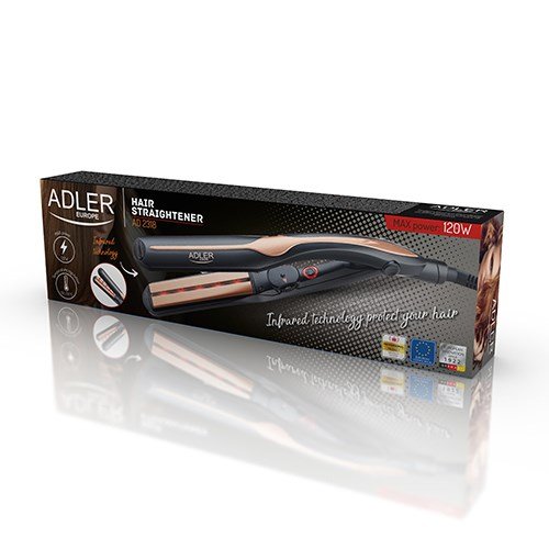 Adler AD 2318 hrstyler Glattejern Varm Sort, Koral 120 W #9