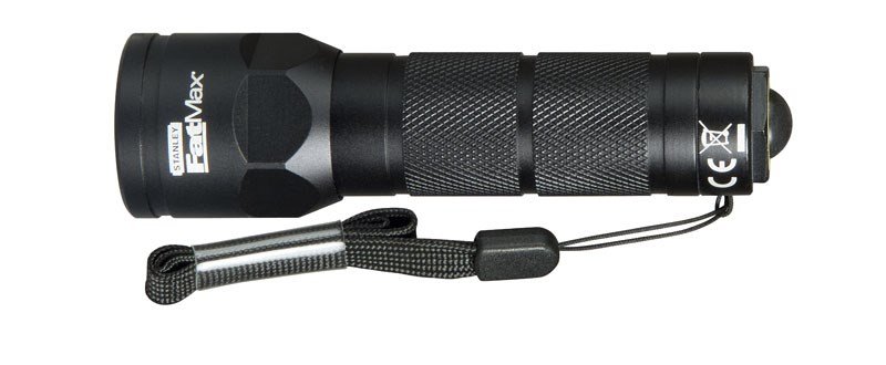 Stanley FatMax Sort Hnd lommelygte LED #1