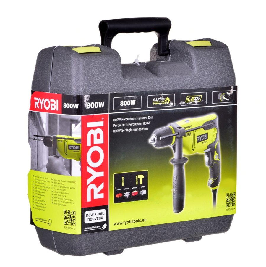 Ryobi RPD800-K 800 W 3000 rpm Nglefri 1,8 kg #34