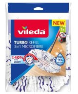 VILEDA TURBO 3w1 tilbehr til moppe Moppemtte Mikrofiber 1 stk Hvid #1