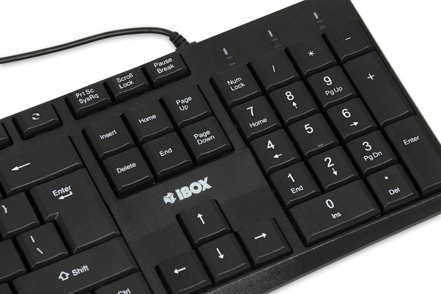 iBOX Eris USB-tastatur, sort #5