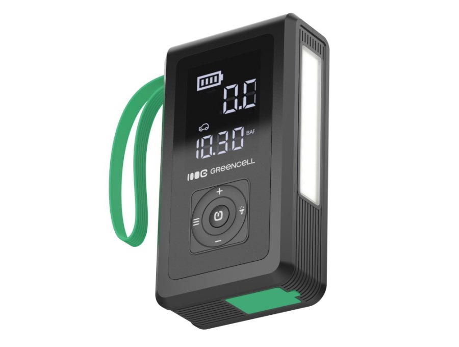 Green Cell CJSGC03 powerbank Lithium-Ion (Li-Ion) 8000 mAh Sort, Lysegrn #13