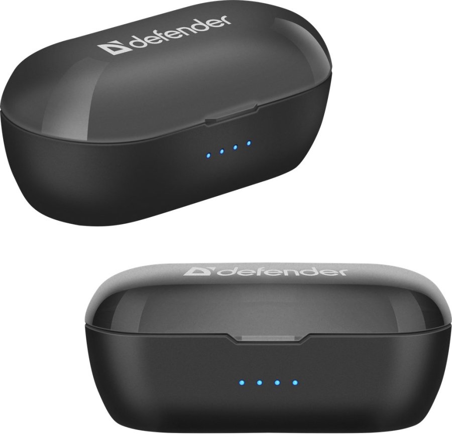 Bluetooth hovedtelefoner Defender Twins 638 Sort #7