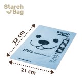 STARCHBAG BIO komposterbare poser til affring sorte  8x15 stk. #6