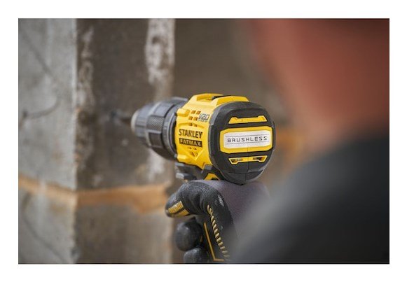 Stanley SFMCD716D2T-QW bor 1900 rpm N�glefri Sort, Gul #7