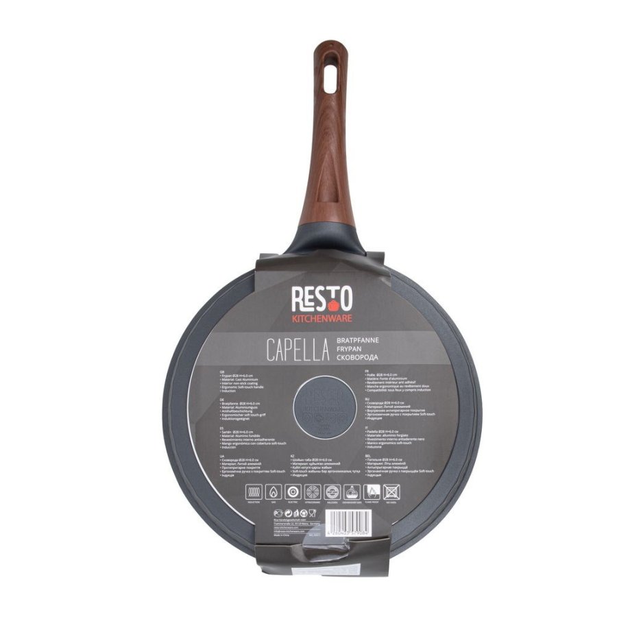 Resto Kitchenware Capella Gryde til alle forml Rund #8