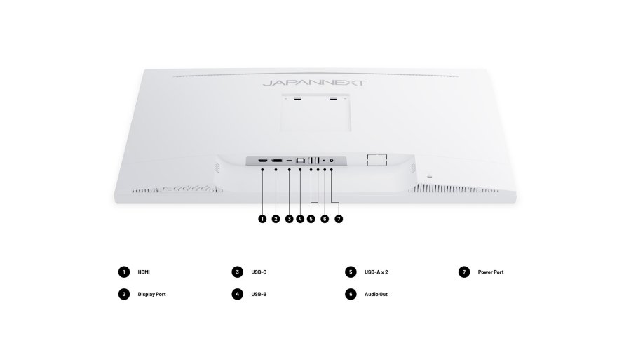 JAPANNEXT JN-IPS270UHD60F-C65W-HSP-W computersk�rm 68,6 cm (27