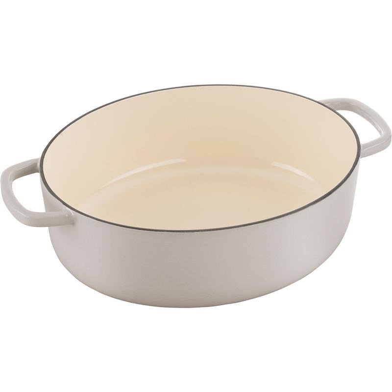 BALLARINI BELLAMONTE OVAL STBEJERNSGRYDE 75003-556-0 - 5,5 LTR ELFENBENSFARVET #7
