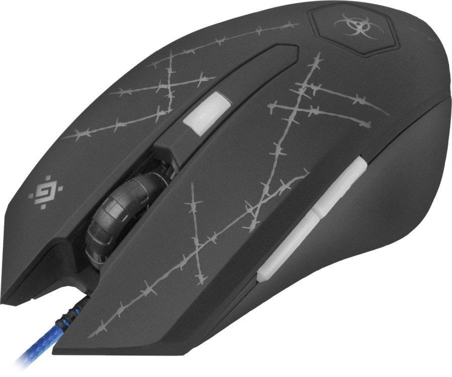 Defender Forced GM-020L mus Spil Ambidextrous USB Type-A Optisk 3200 dpi #13