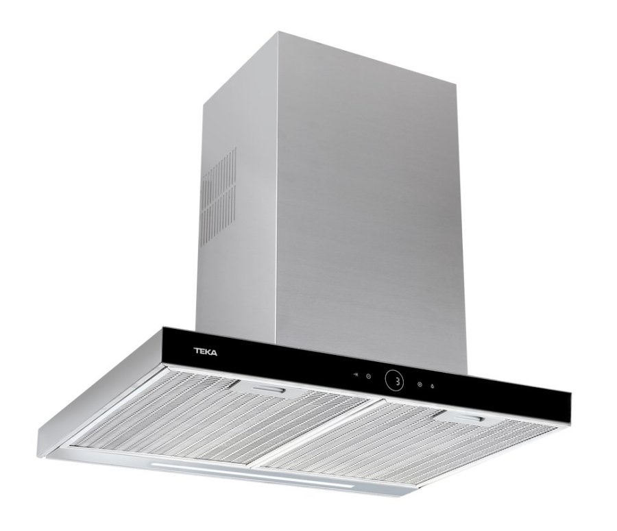 Teka DLH 686 T Vgmonteret Sort, Rustfrit stl 584 m/t #1