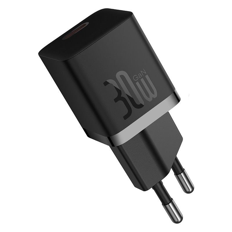 Baseus P10110902113-01 USB-C GaN5 mini 30W netoplader Sort #5