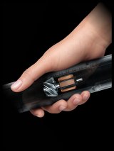 Dyson PencilVac Fluffycones Stick vakuum Batteri Dry Posel�s 0,8 L Sort, Gr� #5