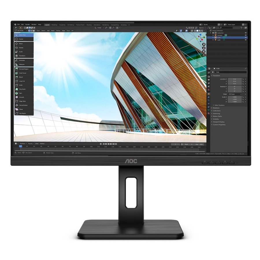 AOC Q24P2Q LED display 60,5 cm (23.8