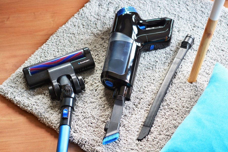 Blaupunkt VCH602BL stav stvsuger & elektrisk kost 2-in-1 stick vacuum Batteri Dry Cyclonisk Posels 0,7 L 135 W Sort, Bl #4