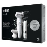 Braun Silk-pil 9 9-341 hrfjerner 40 pincetter Hvid #3