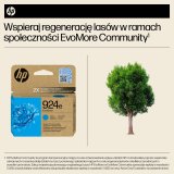 HP Original 924e EvoMore-blkpatron, cyan #7