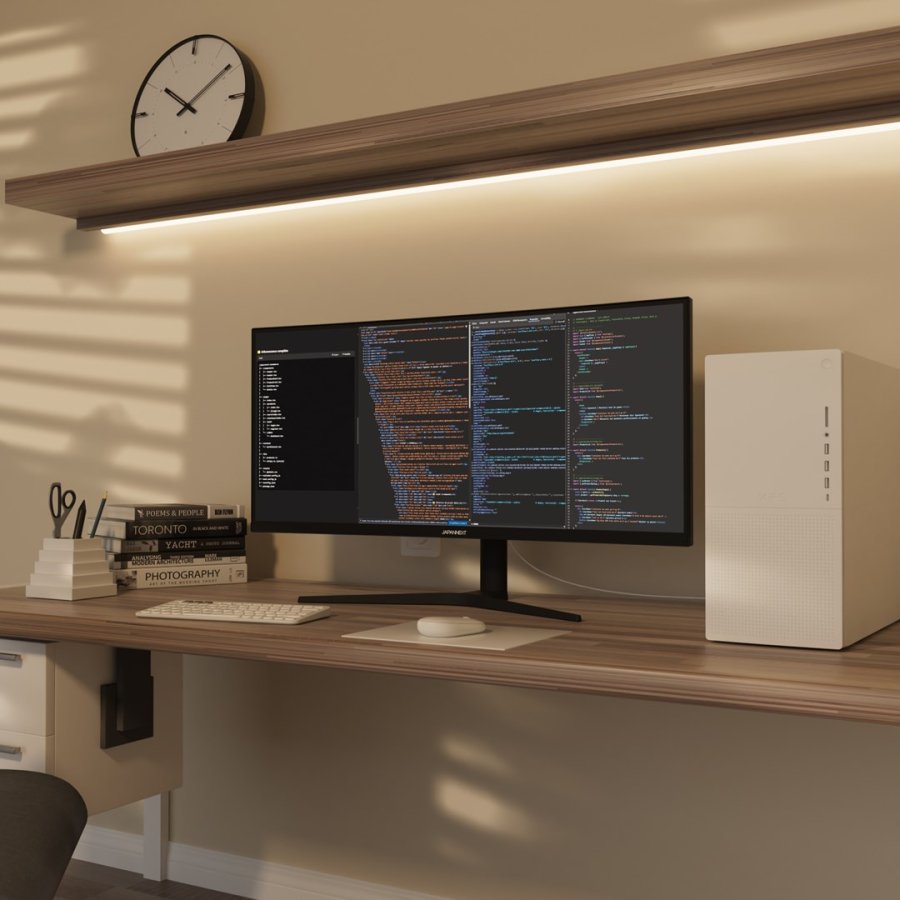 JAPANNEXT JN-IPS340UWQHD60C-C65W-HS computersk�rm 86,4 cm (34