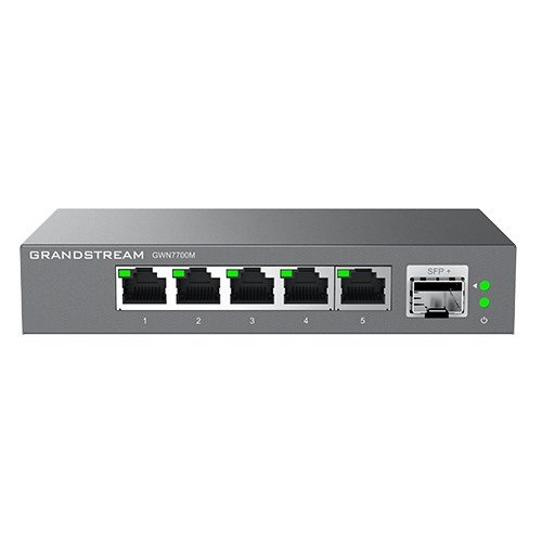 Grandstream Networks GWN7701PA network switch Unmanaged Gigabit Ethernet (10/100/1000) Black #1