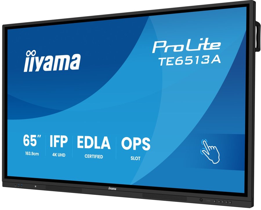 iiyama TE6513A-B2AG skilte display Interaktivt fladpanel 163,8 cm (64.5