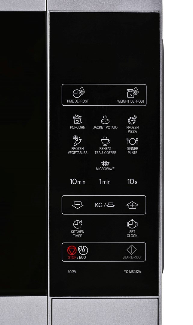 Sharp YC-MS252AE-S 25L 900W/Touch Silver #7