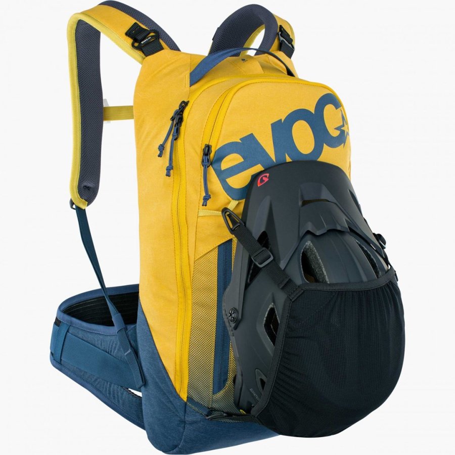 EVOC Trail Pro rygs�k Cykel rygs�k Bl�, Gul Nylon #4