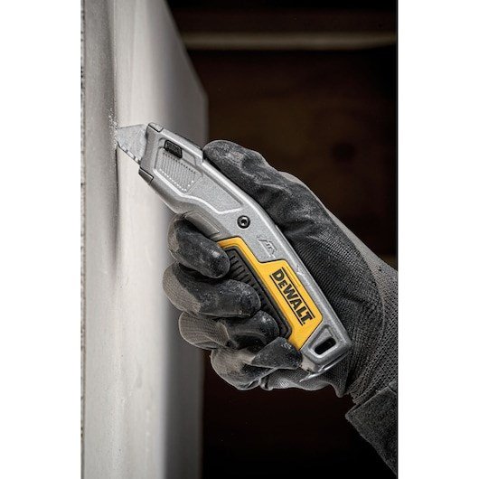 DeWALT DWHT10054-0 hobbykniv Sort, Rustfrit stl, Gul Barberblad kniv #8