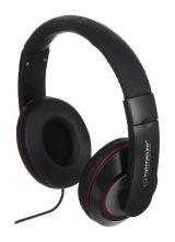 Esperanza EH121 hovedtelefoner/headset Ledningsfrt I rerne Musik Sort #2
