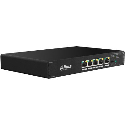 Dahua Technology SMG1005 netv�rksswitch Ikke administreret 2.5G Ethernet (100/1000/2500) Sort #3
