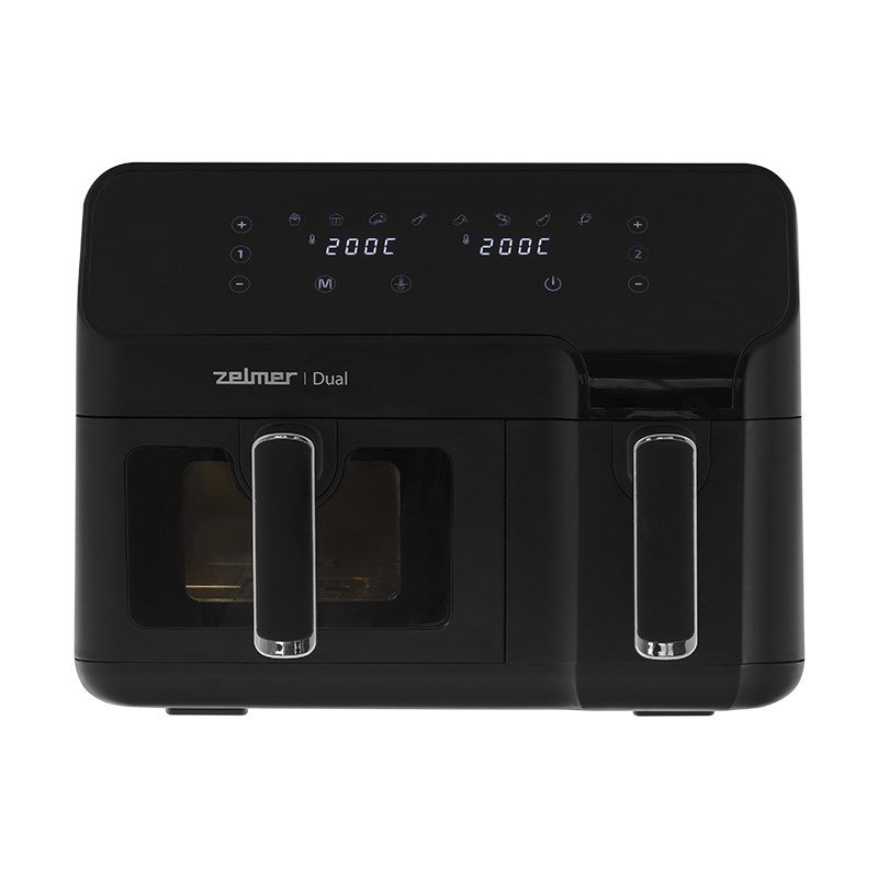 Zelmer ZAF9000 Air Fryer 5,5 l + 3,5 l 2700 W sort #17
