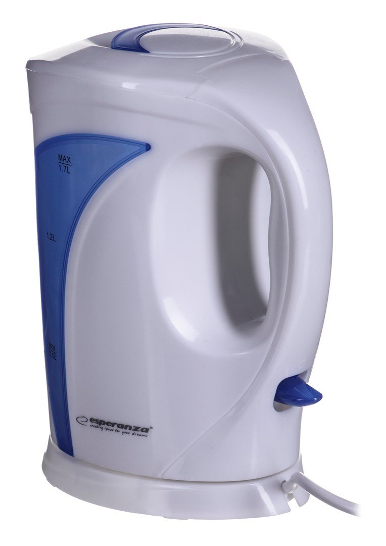 Esperanza EKK018B El-kedel 1,7 L, hvid/bl #7