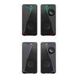 PC Speakers 2.0 DEFENDER J5 2.0 6W LED USB black #3