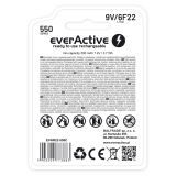 Genopladeligt batteri everActive 6F22/9V Li-ion 550 mAh med USB TYPE C #6