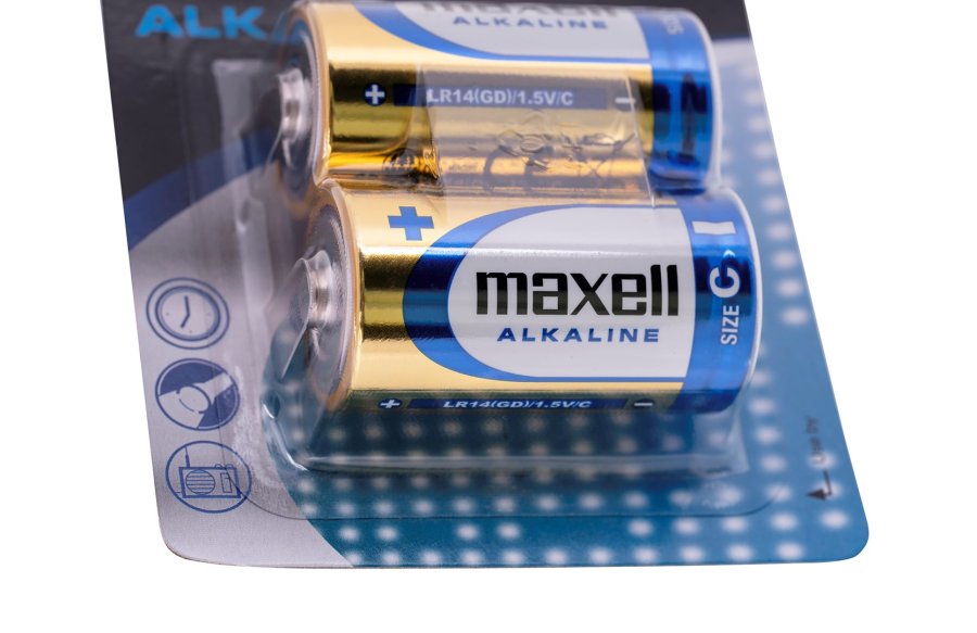 Maxell 162184 husholdningsbatteri Engangsbatteri LR14 Alkaline 2 stk #5