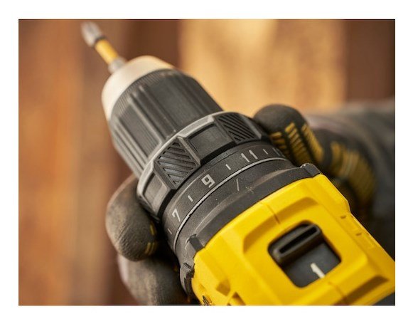 Stanley SFMCD714D2T-QW elektrisk skruetr�kker & slagbor 1900 rpm Sort, Gul #11