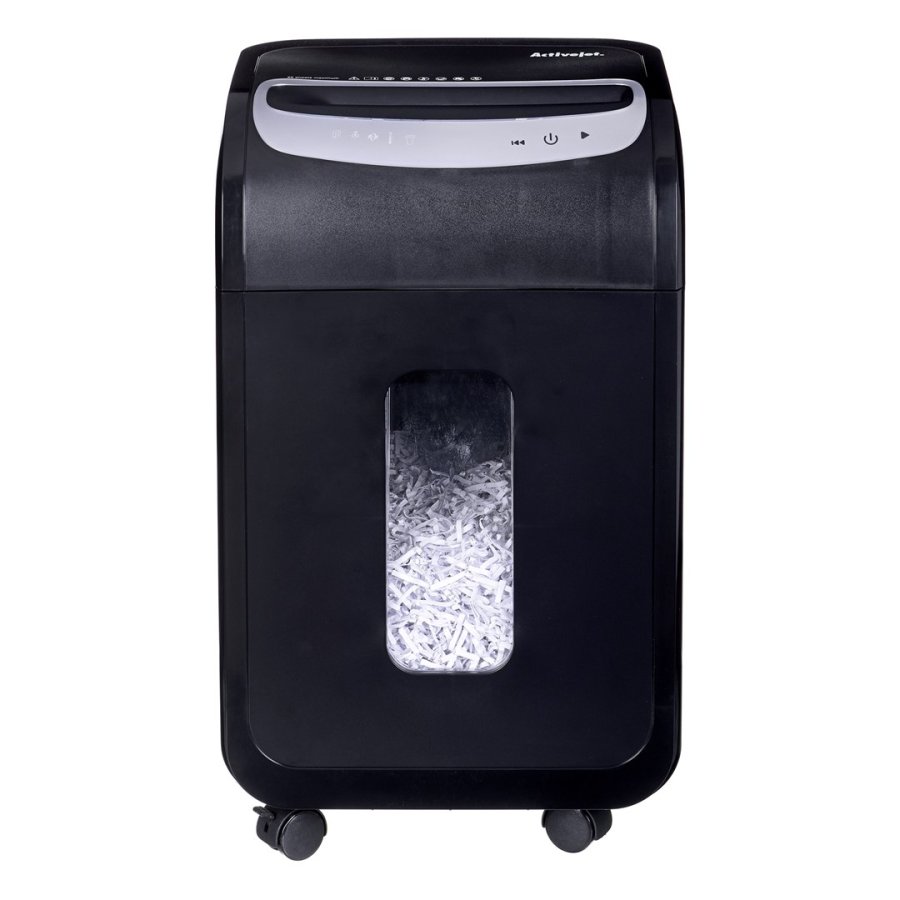 Activejet ASH-2502C papirmakulator Krydsmakulering 60 dB 22,8 cm Sort, Slv #3