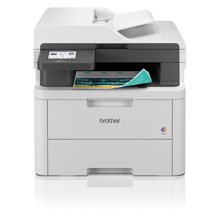 Brother MFC-L3740CDW Multifunktionsprinter LED A4 600 x 2400 dpi 18 sider pr. minut Wi-Fi #1