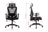 Activejet T5 ergonomisk kontorstol sort #16