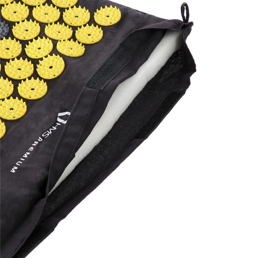 Akupressurmtte med pude HMS AKM04 Premium sort #11