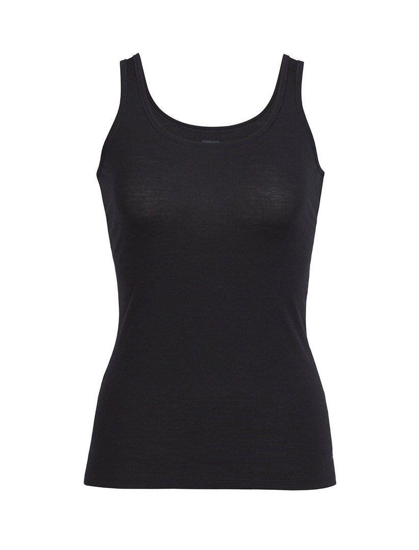 Icebreaker 103213001 S skjorte & top T-shirt Scoop krave �rmel�s Lycra, Merinould, Nylon #1