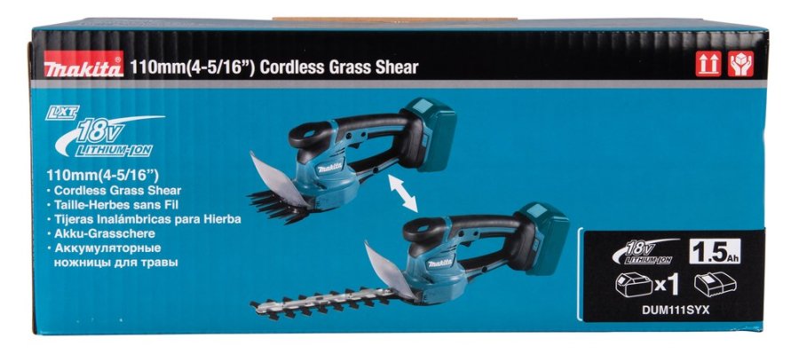 Makita DUM111SYX brsteskrer & strengtrimmerer 27 W Batteri Sort, Bl #35